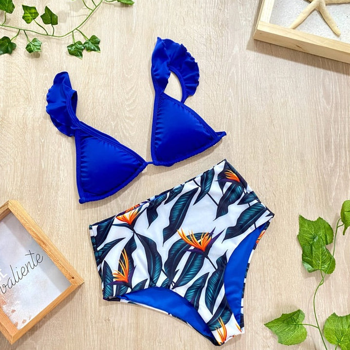 TOP CON BOLERO PANTY ESTAMPADO