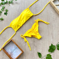 TOP RECTO PANTY AMARILLO